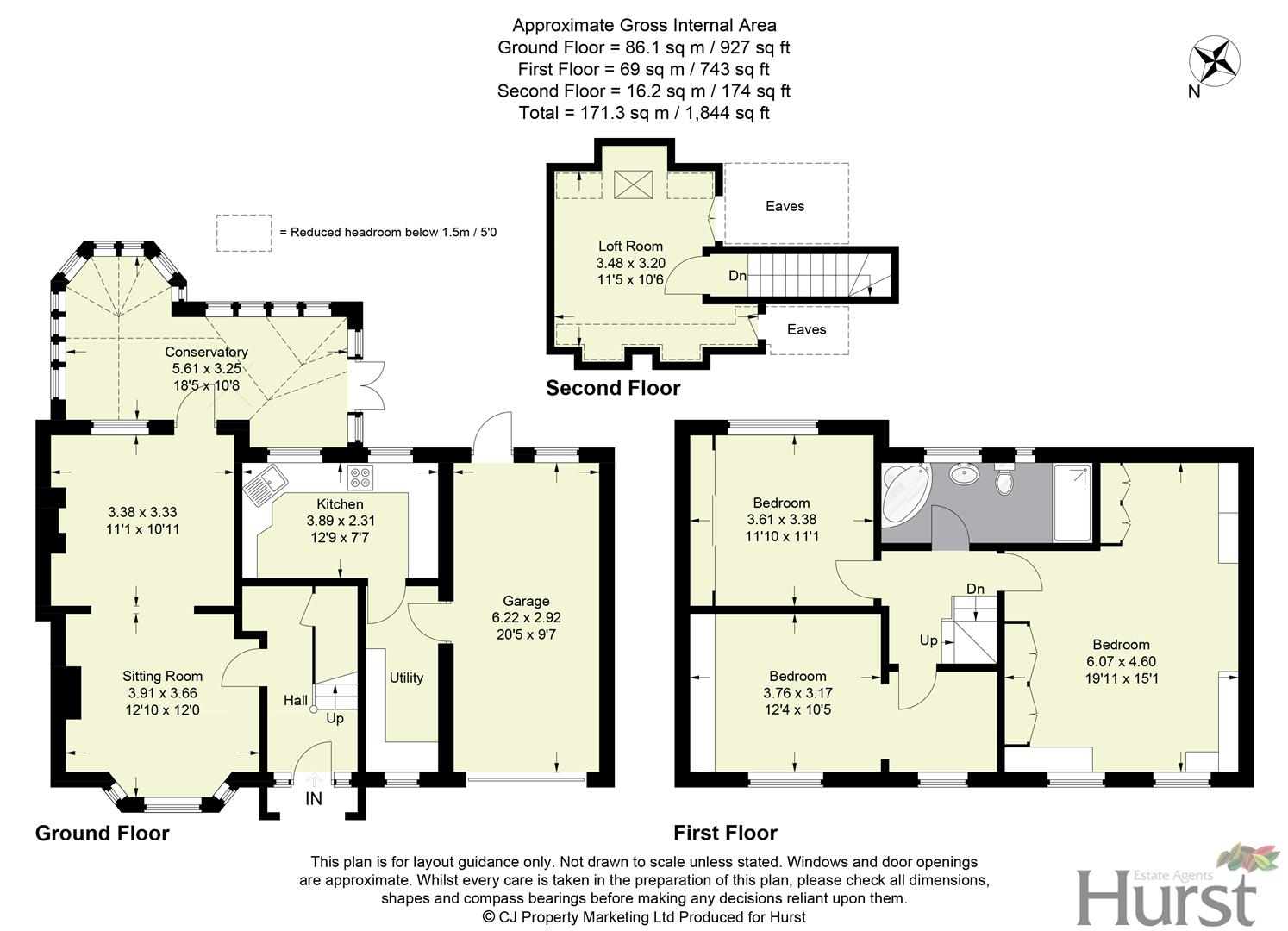 Property details for CRESSEX ROAD, HIGH £625,000 Vebra